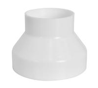 Riduttore di Tubo Condotto da 150mm a 100mm per Tubo di Ventilazione, 6 a 4 pollici Connettore di Canalizzazione Riduttore Canalizzazione Riduttore per Tubo Tondo, per Aspiratori, Cappe da Cucina