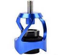 Riduttore di vibrazioni 6061 in lega di alluminio smorzamento supporto per stabilizzatore arco - design cavo riduzione del rumore allenamento all'aperto 6,2 x 4,1 cm (blu)