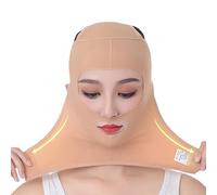 Riduttore doppio mento - a V, fascia per il viso dimagrante, cintura di sollevamento | Mentone grasso Remover contorno viso per rassodare e tonificare la pelle uomini donne viaggio a casa