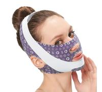 Riduttore doppio mento - Cinghia dimagrante per mento scolpita a V traspirante per le donne | Cinghia di sollevamento del viso per dormire per stringere la pelle e rimuovere il doppio mento