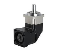 Riduttore epicicloidale ad angolo retto con angolo di 90 gradi, rapporto 3:1~100:1 ≤8~10 Arcmin for servomotore passo-passo da 100 W-5,5 KW(42mm-180 Servo,Speed Ratio 7 to 1)