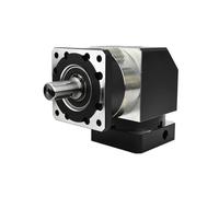 Riduttore epicicloidale ad angolo retto di 90 gradi, rapporto di riduzione di 7 arcmin, da 3:1 a 10:1, for servomotore CA da 80 mm e 750 W, albero di ingresso da 19 mm.