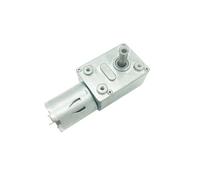 Riduttore for motoriduttore a Vite Senza fine JGY370 da 24 V/12 V, 3-210 Giri/min, Motore Elettrico CC ad Alta Coppia, Motore CC con autobloccaggio inverso e Ingranaggi in Metallo(90rpm,12V)