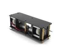 Riduttore for serbatoio con doppio albero di uscita e 6 colonne in rame da 3 mm, riduttore a coppia elevata V, avviamento elettronico for modelli a quattro ruote motrici carri armati