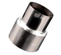 Riduttore For Tubo Della Stufa Da 75 Mm A 60 Mm, Giunto Conversione Riduttore Della Canna Fumaria In Acciaio Inossidabile 304, Riduzione Tubo Di Collegamento Camino Resistente Al Calore