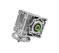 Riduttore for turbina RV90, riduttore verticale in alluminio di piccole dimensioni, riduttore a vite senza fine NMRV con motore trifase 380 V 2,2 kW 3 KW(RATIO 60 TO 1_3KW 100B5)