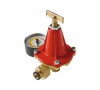 RIDUTTORE GAS ALTA PRESSIONE 12 KG/H CON MANOMETRO MOD. AP12- 12 kg/h- GNALI-...