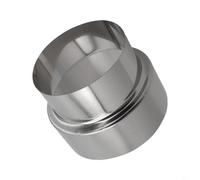Riduttore in acciaio inossidabile per soluzioni di canalizzazione senza saldatura da 120 mm a 100 mm di dimensioni del tubo
