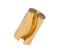 Riduttore in ottone a forma di S per violoncello e lupo con design scanalato per una vestibilità a prova di danno e un suono chiaro e soppressore del tono del lupo per violoncello