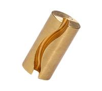 Riduttore in ottone a forma di S per violoncello e lupo con design scanalato per una vestibilità a prova di danno e un suono chiaro e soppressore del tono del lupo per violoncello