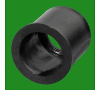 Riduttore In PVC Nero 25X 25Mm A 20Mm, Giunto Dritto Connettore Condotto