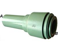Riduttore John Guest RWC B10-01375 JPIRC05/03 5/16" Stelo O/D x 3/16" Tubo O/D