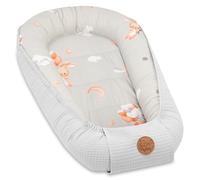 Riduttore lettino neonato - 90x50 cm nido baby nest antisoffoco culla pod cocoonababy confortevole cotone waffle babynest per neonati Coniglio