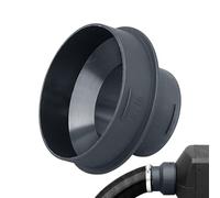 Riduttore per condotto - Adattatore di riscaldamento per parcheggio ABS 9,8 x 9,8 x 6 cm | Convertitore adattatore di uscita calore da 90 mm a 60 mm, riduttore del condotto 'aria diritto per tubi