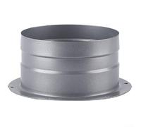 Riduttore per condotto, adattatore flangia per tubo in metallo da 200 mm per parete, adattatore per tubo di ventilazione, raccordo per tubo di condotto, riduttore per tubo di collegamento