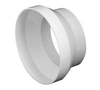 Riduttore per condotto circolare Ø125/100 mm bianco A-KO125-29