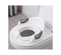 Riduttore per WC per bambini - Marca - Modello - Sedile per WC con cuscino e maniglia - Bianco