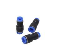 Riduttore pneumatico IQS, set da 3 pezzi, 6-8 mm, diametro tubo 6 e 8 mm, connettore ad aria compressa