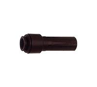 Riduttore POM, raccordo 18 mm, per tubo esterno Ø 15 mm, pressione di lavoro max. 10 bar