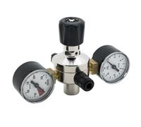 RIDUTTORE PRESSIONE CO2 ATTACCO M11x1 GASATURA BOMBOLE USA E GETTA 2 MANO 5.5bar