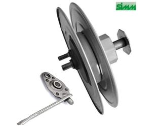 Riduttore Puleggia Tapparella SIMM D.240 con Calotta 60 mm