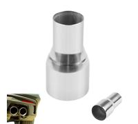 Riduttore Scarico Inox Universale, Adattatore Conico Lucido, Adattatore Scarico Moto, Adattatore Marmitta Moto, Adattatore Per Tubo Di Scarico Auto, Raccordo Tuning Auto Moto (51mm-76mm)