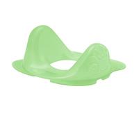 Riduttore Sedile WC Rigido a Forma di Tartaruga, Vasino per Bambini, Sedile Ergonomico Con Comodo Schienale e Con Sistema Paraspruzzi, Si Adatta Alla Maggior Parte dei WC, Verde, 18 Mesi+