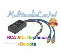 Riduttore Segnale Uscite RCA Attivo da Amplificato a Preamplificato Remote 4125