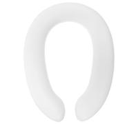 Riduttore Wc Bambini Cuscino PU Bianco per Viaggio e Casa Sicuro | Cuscino per Sedile Wc, Adattatore Wc , Cuscino Imbottito per Wc, Uso Casa e Viaggio