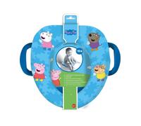 WC Morbido Bambini con Maniglie - Riduttore WC con Grafica di Peppa Pig - Seduta Comfort Antiscivolo, Facile da Pulire