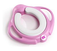 OKBABY Pinguo Soft - Riduttore per WC con Morbida Seduta Imbottita - Rosa