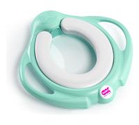 OKBABY Pinguo Soft - Riduttore per WC con Morbida Seduta Imbottita - Azzurro