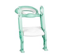 Riduttore WC per Bambini con Scaletta, Scaletta WC per Bambini, Pedali Stabili e Antiscivolo e Morbido Cuscino in Poliuretano, Portatile Pieghevole Vasino Sedia con Scaletta