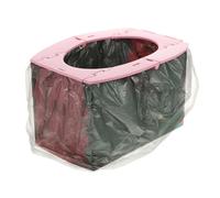 Riduttore Wc Pieghevole Portatile per Ragazzo Ragazza, 22x11x14cm Rosa | PP Sicuro e Odori, Stabile e Leggero, per Auto e Outdoor, Aiuta l'Autonomia
