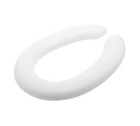 Riduttore Wc Ragazzo Ragazza Cuscino Morbido PU Bianco, Scaletta | Cuscino da Vasino per Casa e Viaggio, Cuscino Copriwater Pratico, Sicuro, Anti-cold