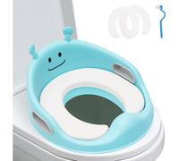 RIDUTTORE WC WATER PER BAMBINI SEDILE MORBIDO COPRIWATER COLORE AZZURRO CELESTE