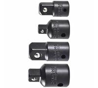 Riduttori di dimensioni dell'azionamento nero professionale progettati con precisione per chiavi a bussola Compatibilità 3 Strumento di conversione delle prese automobilistiche