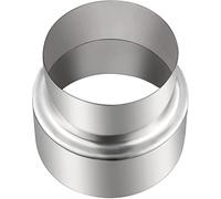 Riduzione Canna Fumaria Riduzione Tubo Stufa da 100 mm a 90 mm Riduttore Tubo Stufa Acciaio Inox Canna (100 mm a 90 mm)
