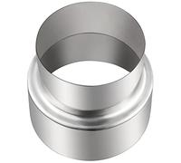 Riduzione Canna Fumaria Tubo Stufa Riduttore Riduzione Tubo Stufa Soffiato 110 mm a 100 mm Tubo Di Scarico in Acciaio Inox (110 mm a 100 mm)