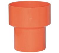 Riduzione conica concentrica in PVC arancione Ø 100 - 63 mm
