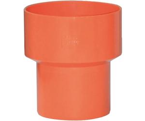 Riduzione conica concentrica in PVC arancione Ø 80 - 100 mm