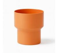 Riduzione conica concentrica in PVC arancione - varie misure