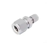Riduzione dei raccordi a compressione con doppia ghiera del sindacato da 6 mm x 8 for impianti idraulici e tubazioni(RU-M06M12)