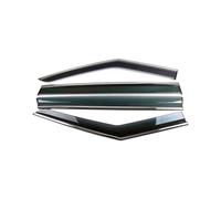 Riduzione del Rumore e Turbolenze Parapioggia Generico Per Finestrini Per Kia Carnival 2021 Acrilico Nero Set Da 4 Pezzi Adatto Per Veicolo Specifico