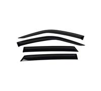 Riduzione del Rumore e Turbolenze Parapioggia Per Portiere Auto Per PROTON EXORA MPV 2009 Set Di 4 Pezzi In Plastica Per Finestrini