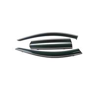 Riduzione del Rumore e Turbolenze Parapioggia Per Visiera Porta Per CX-5 Set Di 4 Strisce Lucide In Acciaio Inossidabile(2013-2016 models)