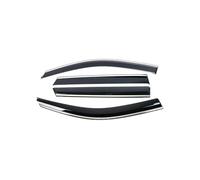 Riduzione del Rumore e Turbolenze Protezioni Antipioggia Per Portiera Auto Per Hyundai Mufasa 2023 Finiture In Acciaio Inossidabile Materiale PC Set Da 4 Pezzi