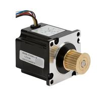 riduzione della coppia elevata Motore passo-passo trifase 573S09-L-18 per NEMA23 3,5 A Lunghezza 50 mm Albero 6,35 mm Motore passo-passo bipolare