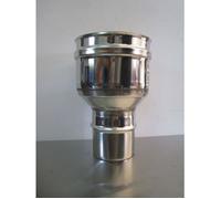 RIDUZIONE E AUMENTI DI SEZIONE PER CANNA FUMARIA ACCIAIO INOX