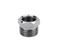 Riduzione esagonale in ottone cromato con attacco Maschio 1/2″ x Femmina 3/8″